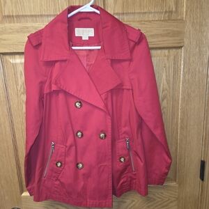 Gorgeous pink Michael Kors coat, women's size large
